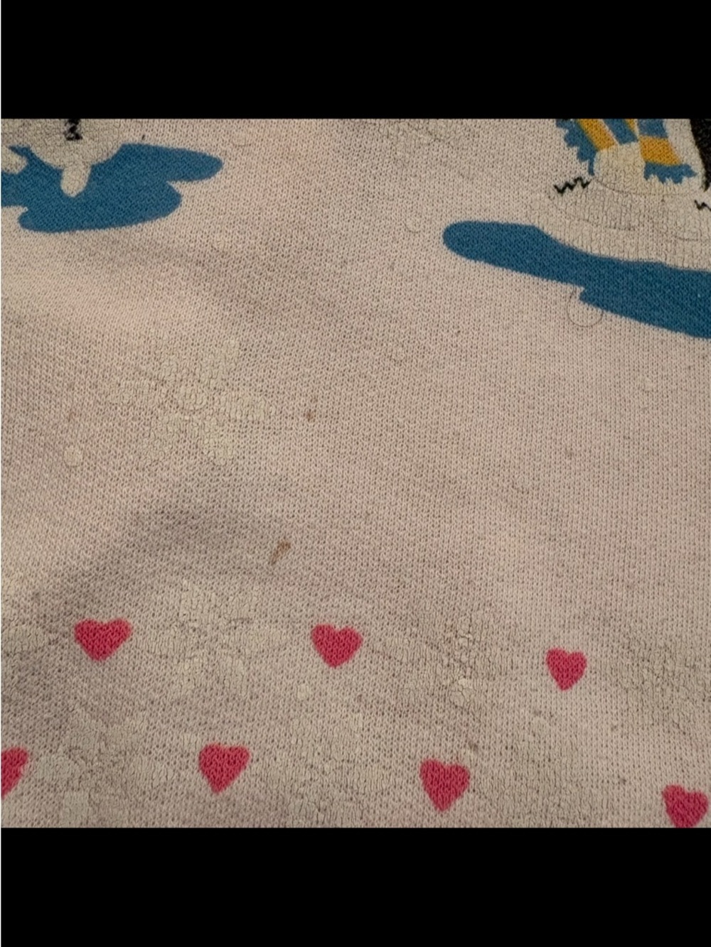 Vintage sweater Penguins playing in snow kitschy cute - Picture 15 of 16